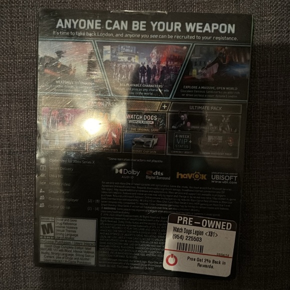 Watch Dogs Legion Steelbook Xbox One - Picture 2 of 6